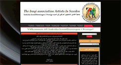 Desktop Screenshot of iraqiart.se