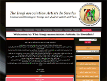 Tablet Screenshot of iraqiart.se